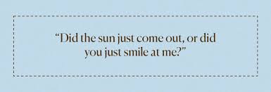 An old tired line you should not use when flirting