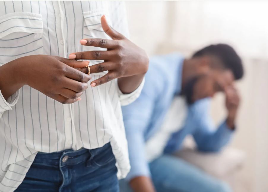 A woman chooses to break up with her partner