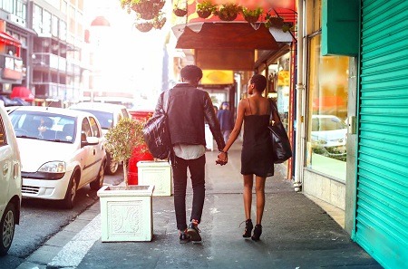 couple ending date on a high