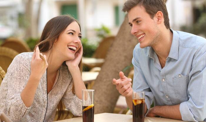 a girl finding everything you say funny is a sign she's interested in you