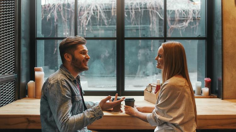 man and woman on a date likely to lead to a second date