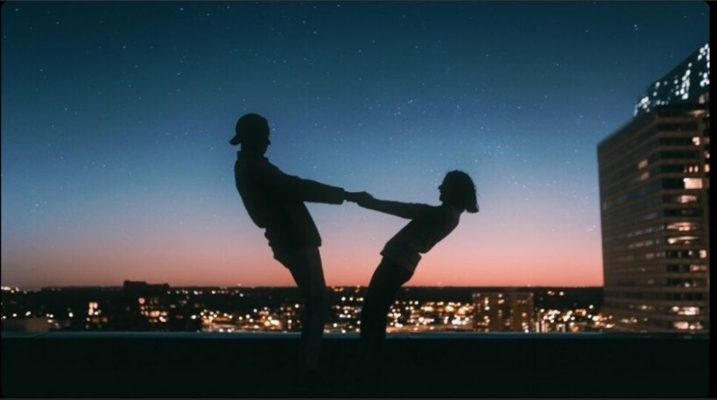 a couple on a night outdoors enjoying what clear coding provides, a fulfilling realtionship through honesty