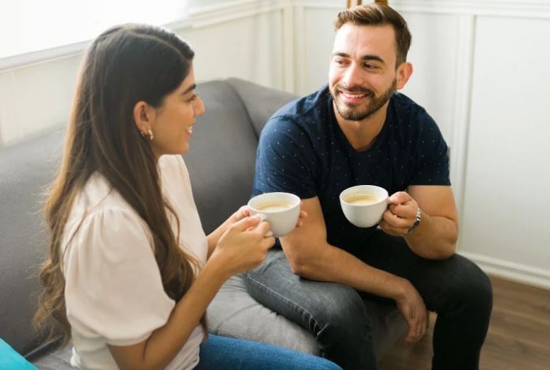 A man being nervous around you is a sign he's interested in you