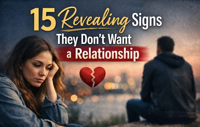 signs they don't want a relationship
