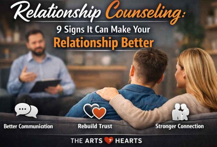 a ouple having relationship counselling