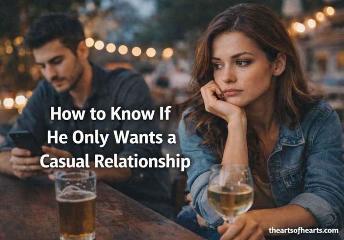 casual relationship An article with excellent tips on how to know if he only wants a casual relationship