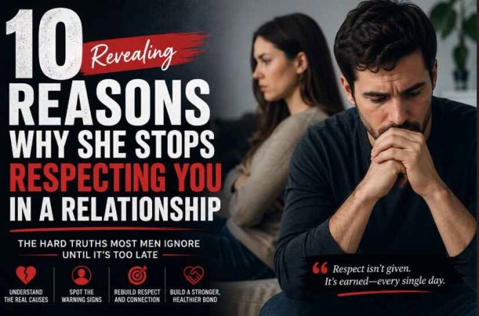 learn why she stops respecting you in a relationship